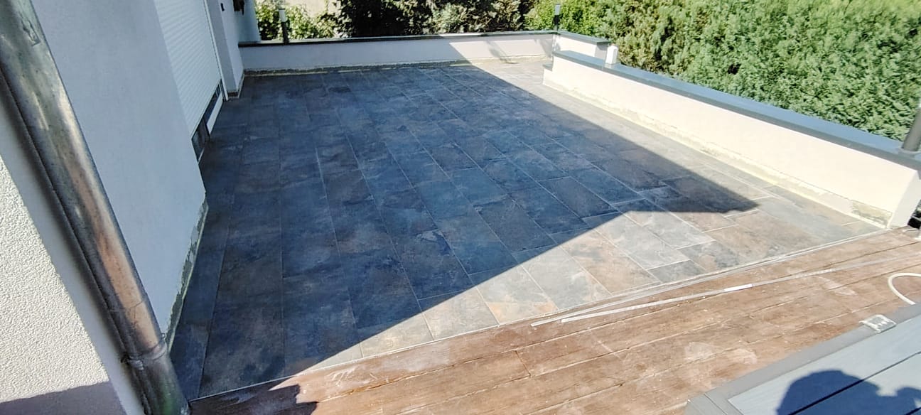 Basse Rentgen - Terrasse + isolation garage - suite infiltration