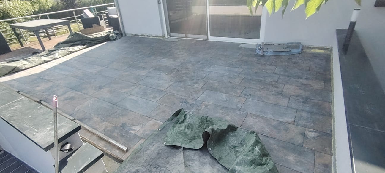 Basse Rentgen - Terrasse + isolation garage - suite infiltration